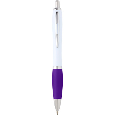 Logotrade promotional merchandise photo of: Nash recycled plastic ballpoint pen (blue ink)