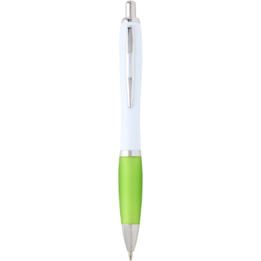 Logotrade promotional products photo of: Nash recycled plastic ballpoint pen (blue ink)