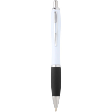 Logotrade promotional merchandise image of: Nash recycled plastic ballpoint pen (blue ink)