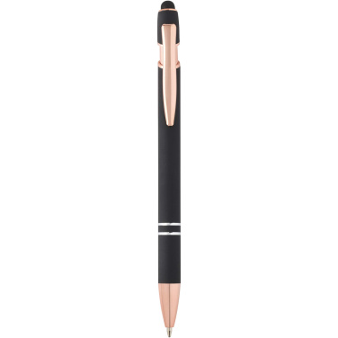 Logotrade promotional giveaway picture of: Nanna ballpoint pen with rose gold finish (blue ink)