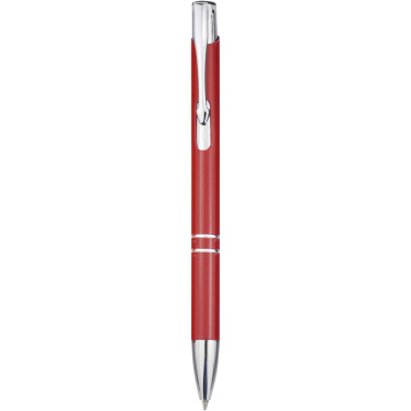 Logotrade promotional merchandise image of: Moneta recycled aluminium ballpoint pen (blue ink)