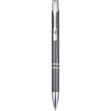 Logotrade promotional product picture of: Moneta recycled aluminium ballpoint pen (blue ink)