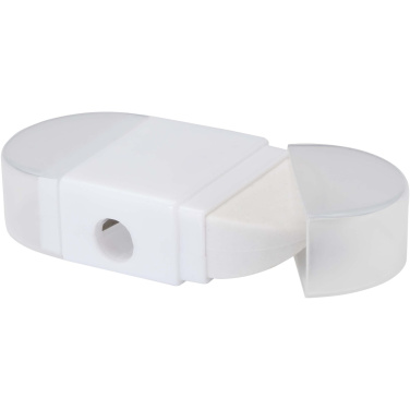 Logo trade corporate gifts picture of: Velvi pencil sharpener with eraser 