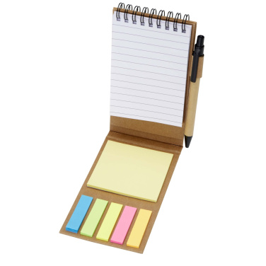 Logotrade promotional gifts photo of: Flipper sticky notepad with ballpoint pen (black ink)