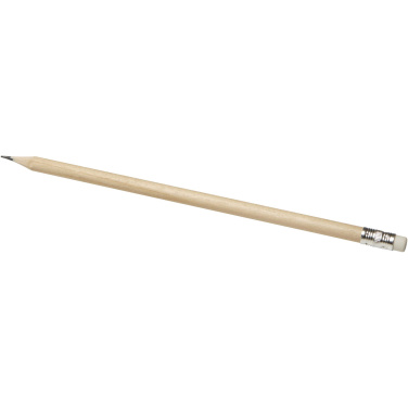 Logo trade promotional item photo of: Graffo pencil with eraser