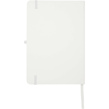 Logo trade promotional gifts picture of: Teak A5 recycled hard cover notebook with lined pages