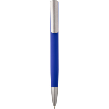 Logo trade promotional merchandise picture of: Ziguur recycled aluminium ballpoint pen (black ink)