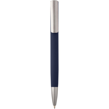 Logo trade business gift photo of: Ziguur recycled aluminium ballpoint pen (black ink)