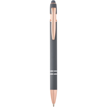 Logotrade promotional giveaway picture of: Nanna ballpoint pen with rose gold finish (black ink)