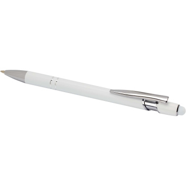 Logotrade promotional item image of: Kish ballpoint pen with silver finish (black ink)