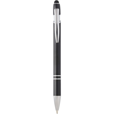 Logotrade promotional merchandise image of: Kish ballpoint pen with silver finish (black ink)