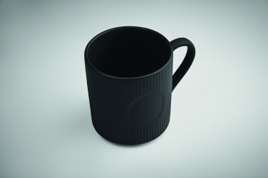 Logo trade promotional product photo of: Ribbed ceramic mug mat 340 ml