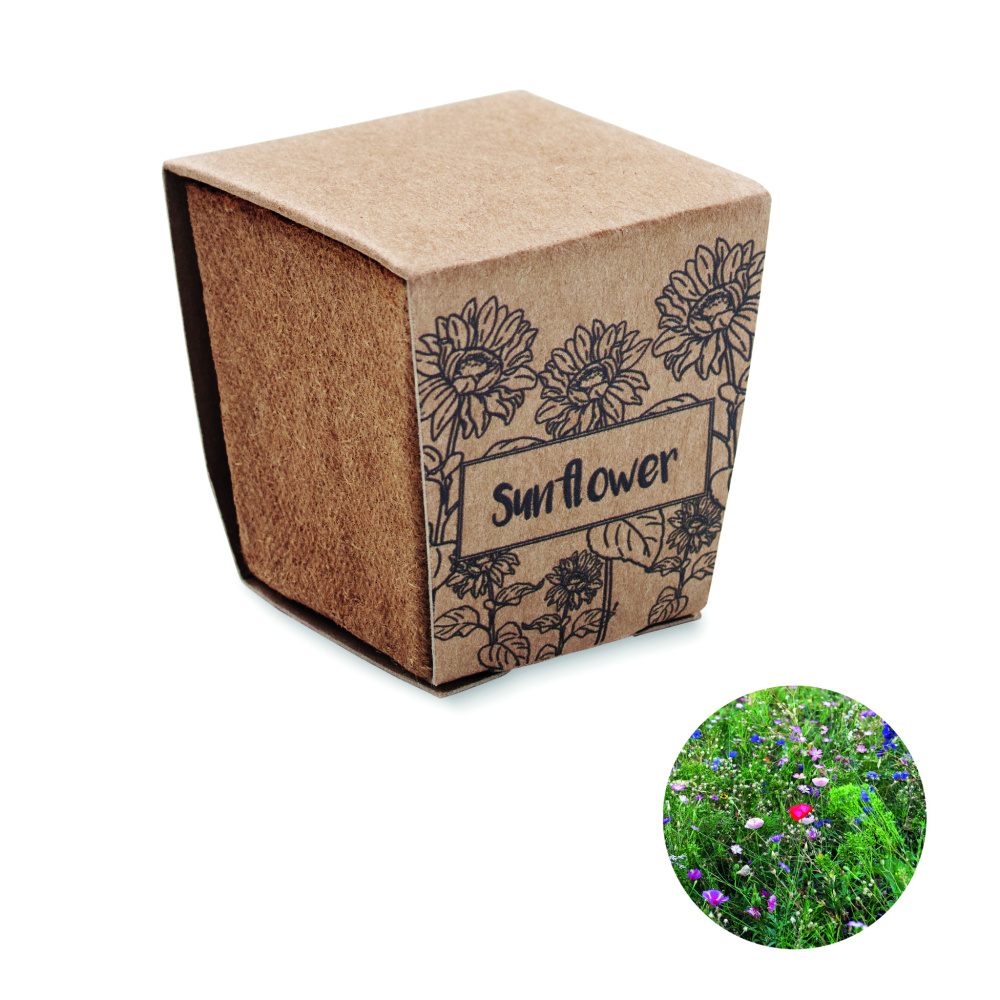 Logotrade promotional gift image of: Sunflower growing kit