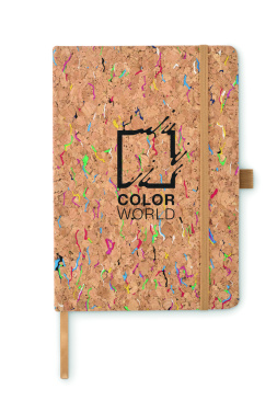 Logotrade promotional item image of: A5 cork coloured notebook