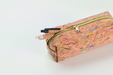 Logotrade promotional merchandise photo of: Coloured cork pencil case