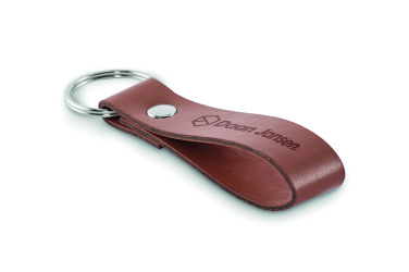 Logo trade promotional merchandise photo of: PU loop key ring