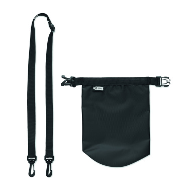 Logo trade advertising product photo of: Waterproof bag 210T RPET 1,5L