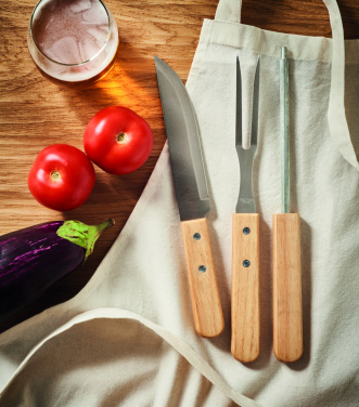 Logo trade promotional items picture of: Stainless steel barbecue tools