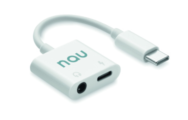 Logo trade promotional product photo of: ABS jack audio splitter type C