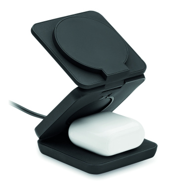 Logotrade business gift image of: 3in1 foldable charging station