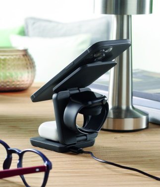 Logo trade advertising products picture of: 3in1 foldable charging station