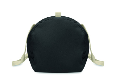 Logo trade promotional merchandise picture of: Recycled cotton sports bag