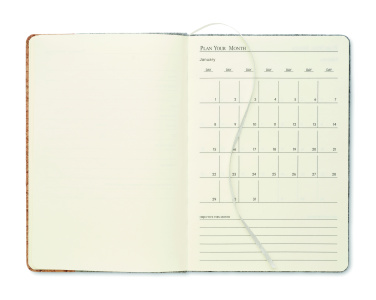 Logotrade promotional product picture of: A5 RPET cork notebook