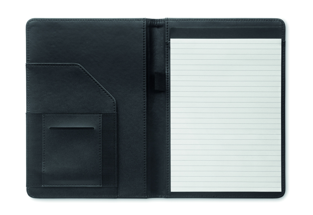 Logotrade promotional products photo of: A5 portfolio 300D RPET