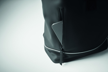 Logo trade corporate gift photo of: Laptop 15" roll top PU backpack