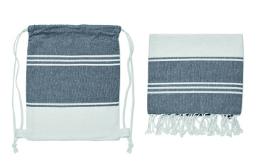 Logo trade promotional giveaway photo of: Hammam towel drawstring set