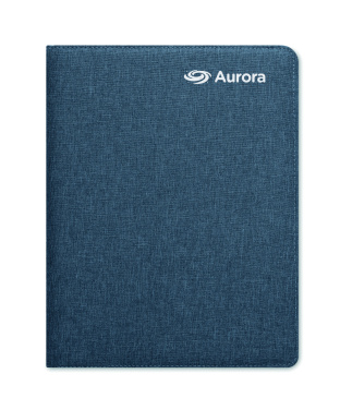 Logo trade advertising products image of: A4 RPET conference folder