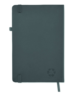 Logotrade promotional merchandise photo of: Recycled Leather A5 notebook