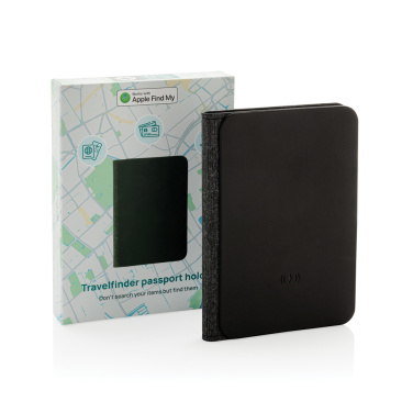 Logo trade promotional giveaways picture of: Trackmate RCS rpolyester passport holder worldwide locating