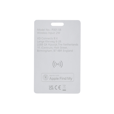 Logotrade corporate gift image of: Findit RCS rplastic ultra-thin finder card rechargeable