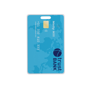 Logo trade promotional giveaways picture of: Findit RCS rplastic ultra-thin finder card rechargeable