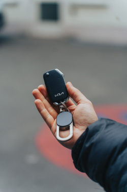 Logotrade promotional product picture of: Keyfinder keychain with worldwide locating and USB C