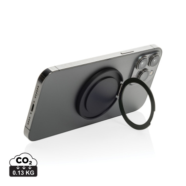 Logo trade promotional products image of: Terra Magnetic RCS rplastic magnetic phone holder with ring