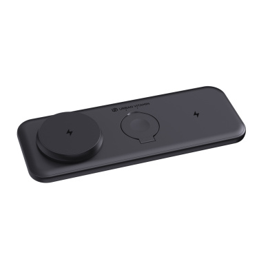 Logo trade business gift photo of: Urban Vitamin Torrance 3 in 1 magnetic 15W charger