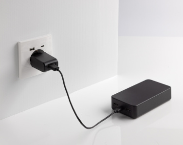 Logo trade promotional merchandise image of: Boostcore RCS recycled plastic powerbank 20.000mAh USB C