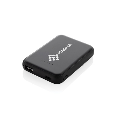 Logotrade advertising product image of: Stellar RCS recycled plastic 5000 mah 5W magnetic powerbank