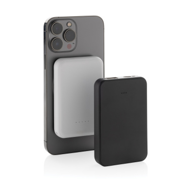 Logotrade promotional giveaway image of: Stellar RCS recycled plastic 5000 mah 5W magnetic powerbank