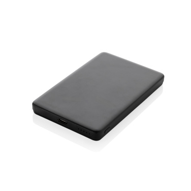Logotrade corporate gift image of: Orion RCS recycled aluminum 5000 mah 5W magnetic powerbank