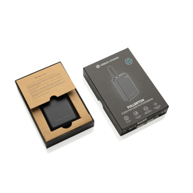 Logo trade promotional items picture of: Urban Vitamin Fullerton RCS recycled 10,000 20W PD powerbank