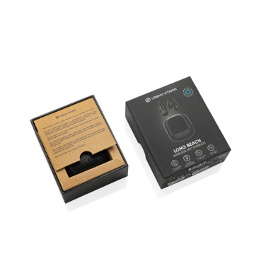 Logo trade promotional giveaways picture of: Urban Vitamin Long Beach ENC rplastic wireless earbuds