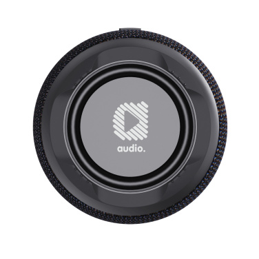 Logo trade business gifts image of: Urban Vitamin Anaheim RCS recycled 10W speaker 15W charger
