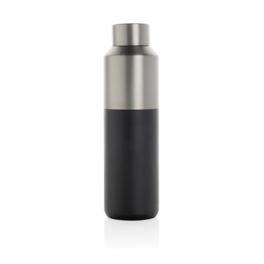 Logo trade promotional merchandise picture of: Fluid RCS certified recycled steel water bottle 600ml