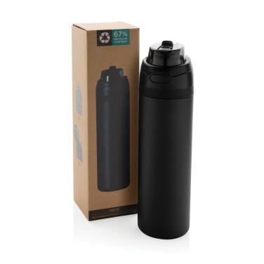 Logotrade promotional giveaway picture of: Omni Sip RCS certified re-steel lockable bottle 700ml