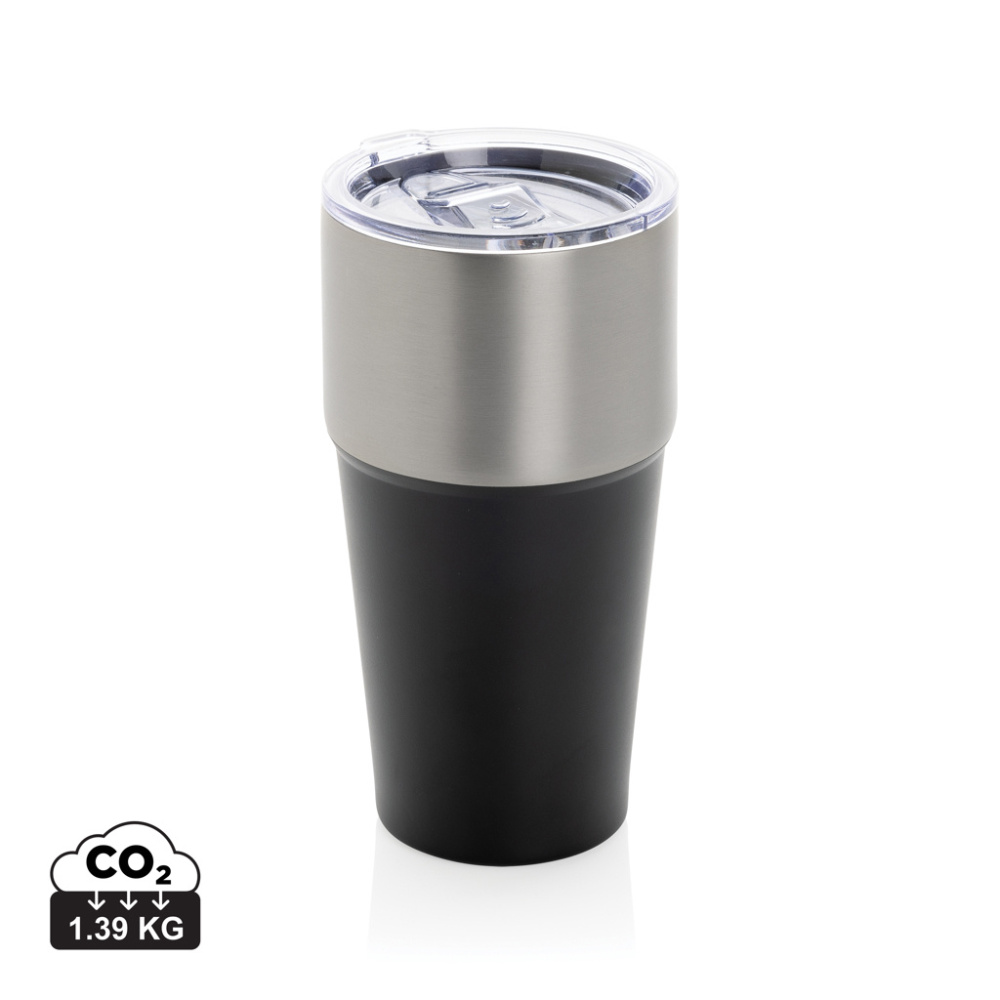 Logo trade promotional items picture of: Fluid RCS certified recycled steel tumbler 500ml