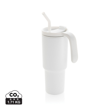 Logo trade corporate gift photo of: Graphic 360 RCS certified recycled steel tumbler 900ml