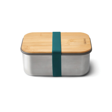 Logo trade promotional merchandise photo of: Black+Blum Stainless Steel Sandwich Box Large